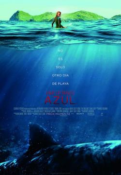 Cartel español película - Infierno azul